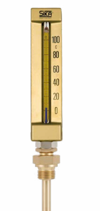 Термометр промышленный с гашением вибрации SIKA 291BF Термометры