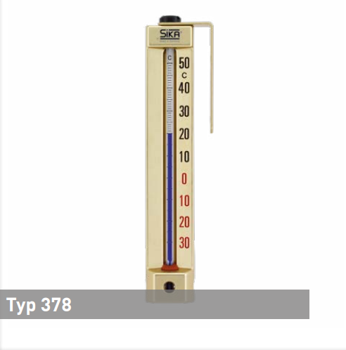 Термометр промышленный настенный SIKA 378 Термометры