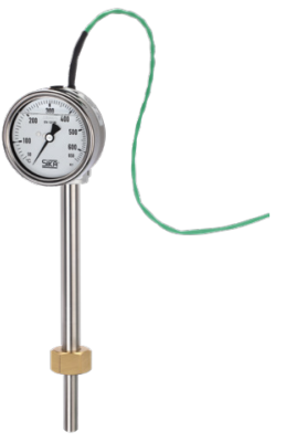 Термометр мехатронный с круговой шкалой SIKA K8372 Термометры